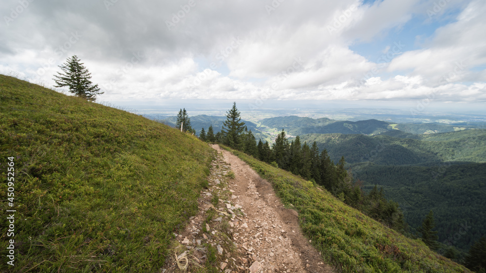 landscape in southern germany on the belchen, the belchen is a 1414m high mountain. and a beautiful viewpoint in the region.
landscape in southern germany on the belchen, the belchen is a 1414m high mountain. and a beautiful viewpoint in the region.