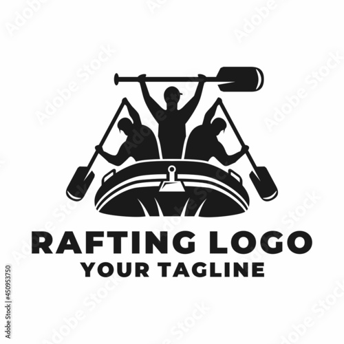 RAFTING LOGO