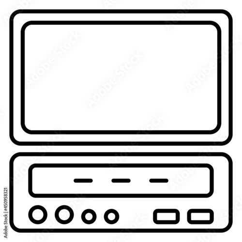 stereo and screen