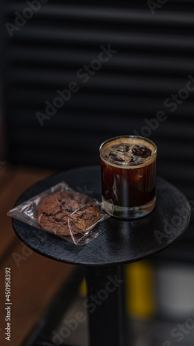 Fototapeta Naklejka Na Ścianę i Meble -  chocolate cake on a table