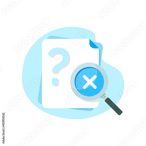 no result data, document or file not found concept illustration flat design vector eps10. modern graphic element for landing page, empty state ui, infographic, icon, etc