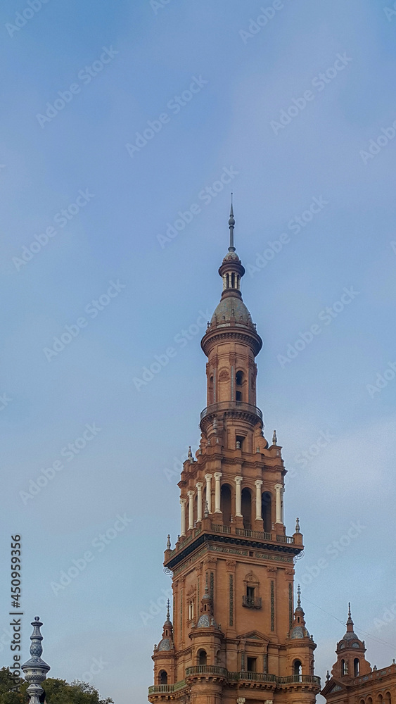 Obraz premium Plaza de España in Sevilla, Spain