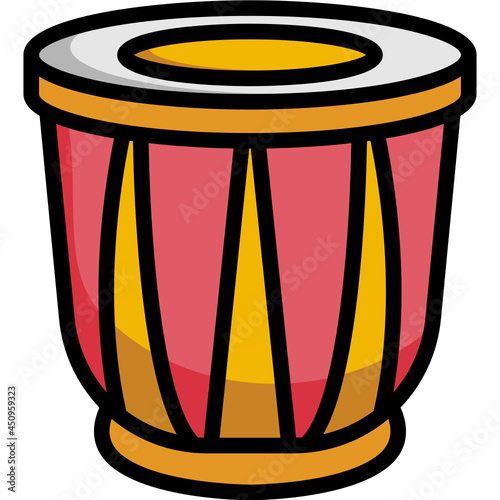 tablas line icon