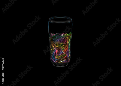 colorful drink
