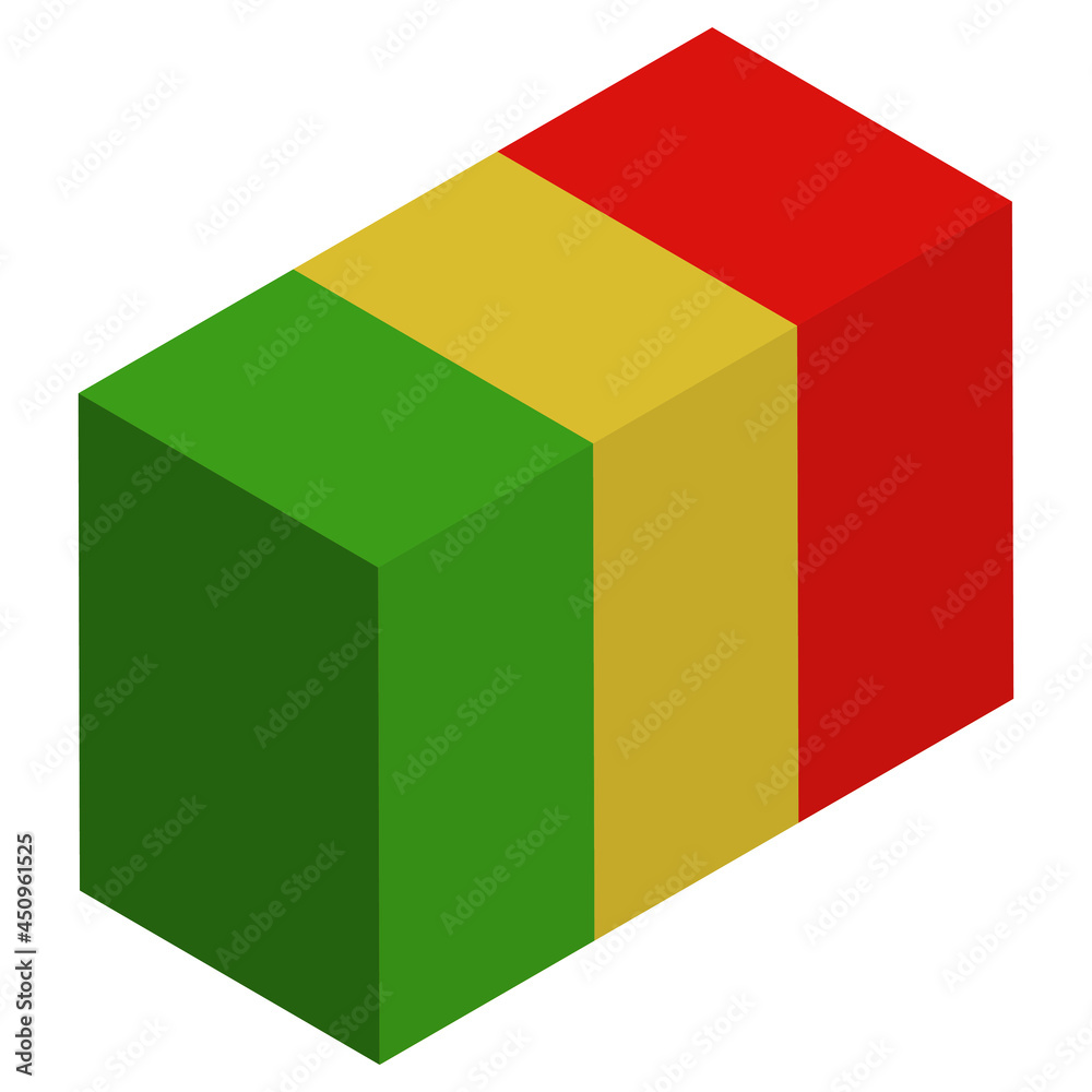 National flag of Mali National flag of Mali