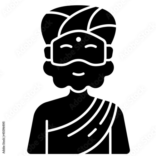 guru solid icon