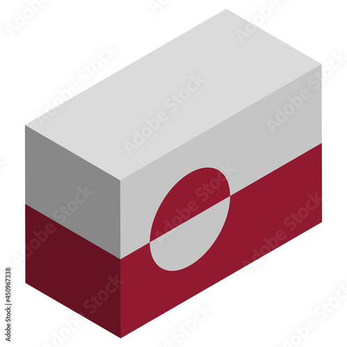 National flag of Greenland