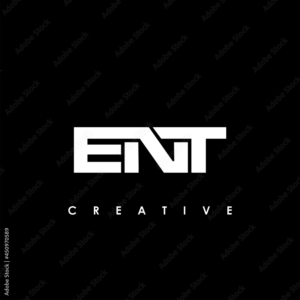 ENT Letter Initial Logo Design Template Vector Illustration ENT Letter Initial Logo Design Template Vector Illustration
