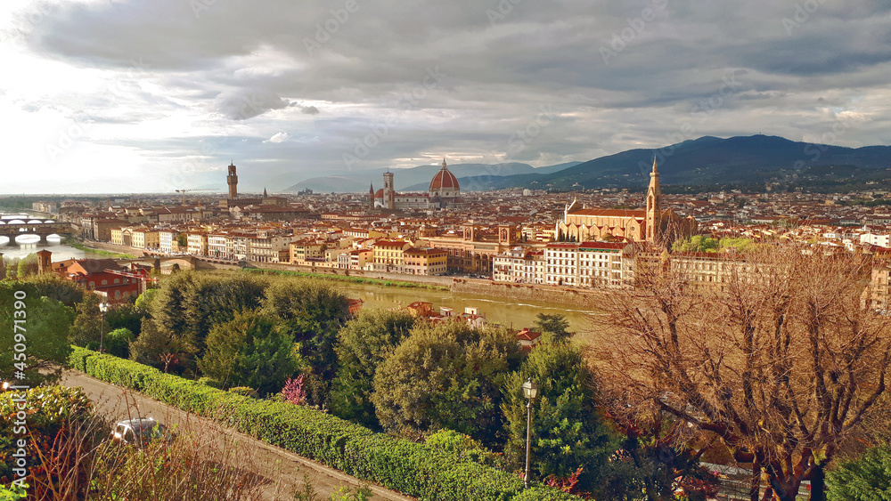 Panorama view of Florence, Italy