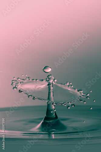 water droplet collision