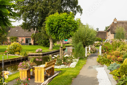Belt-Schutsloot, a village located in the Wieden nature reserve in the municipality of Steenwijkerland, near Giethoorn in the Dutch province of Overijssel.