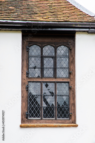 old wooden window