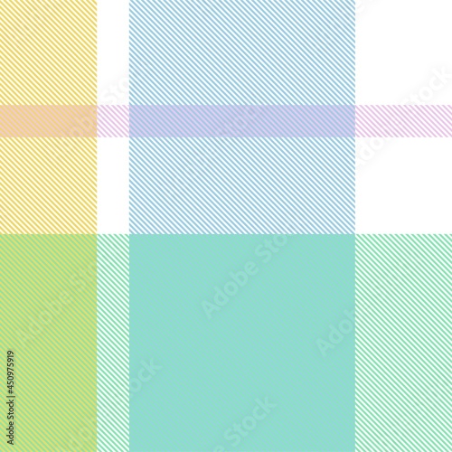 Rainbow Pastel Plaid textured Seamless Pattern