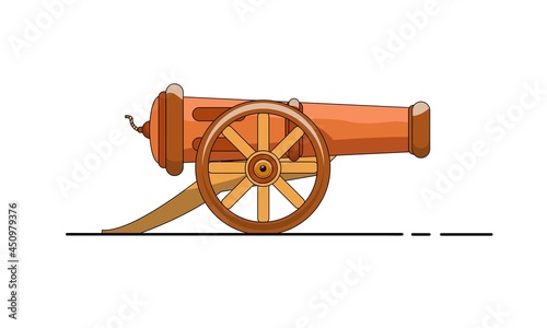 Cute Gunner Flat Design