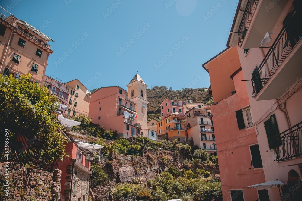 Views of Manarola in Cinque Terre, Italy Views of Manarola in Cinque Terre, Italy