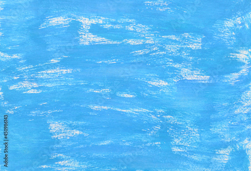 Blue paint stroke background