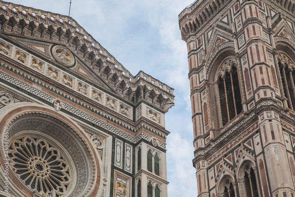 Views of the Duomo in Florence, Italy