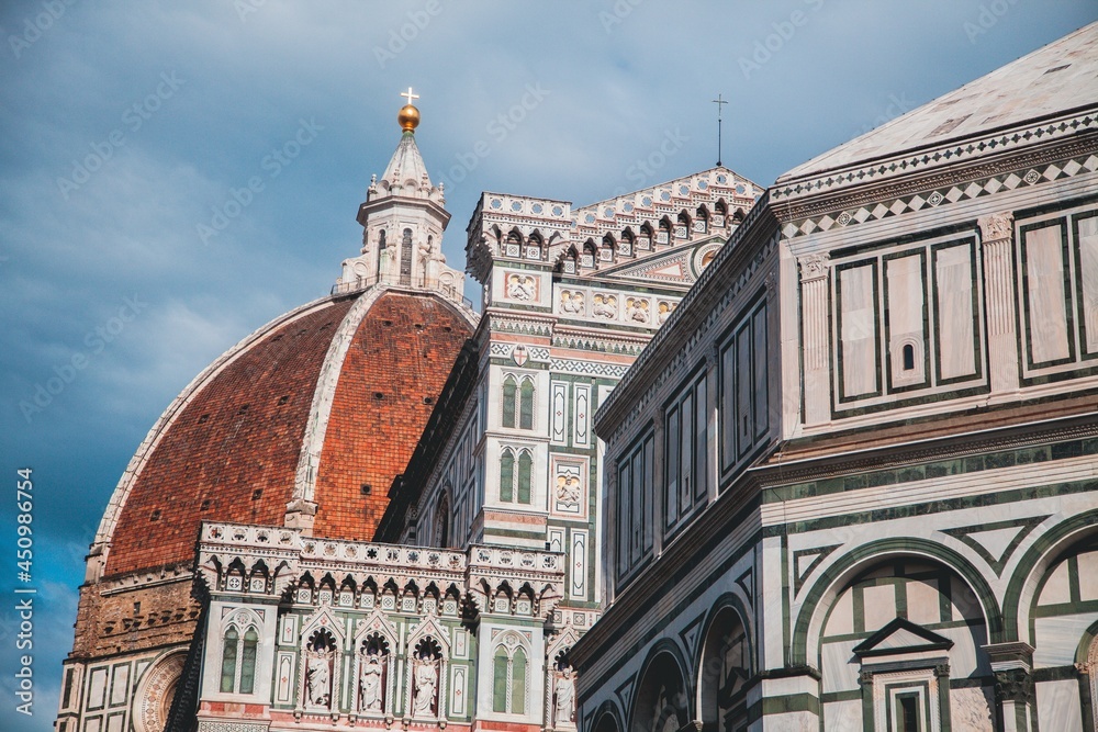 Obraz premium Views of the Duomo in Florence, Italy