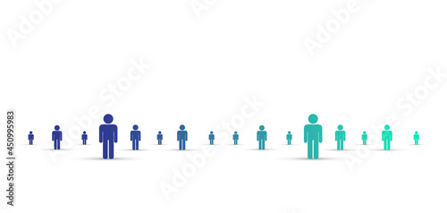 icone, gruppo, utenti, persone, leader	
