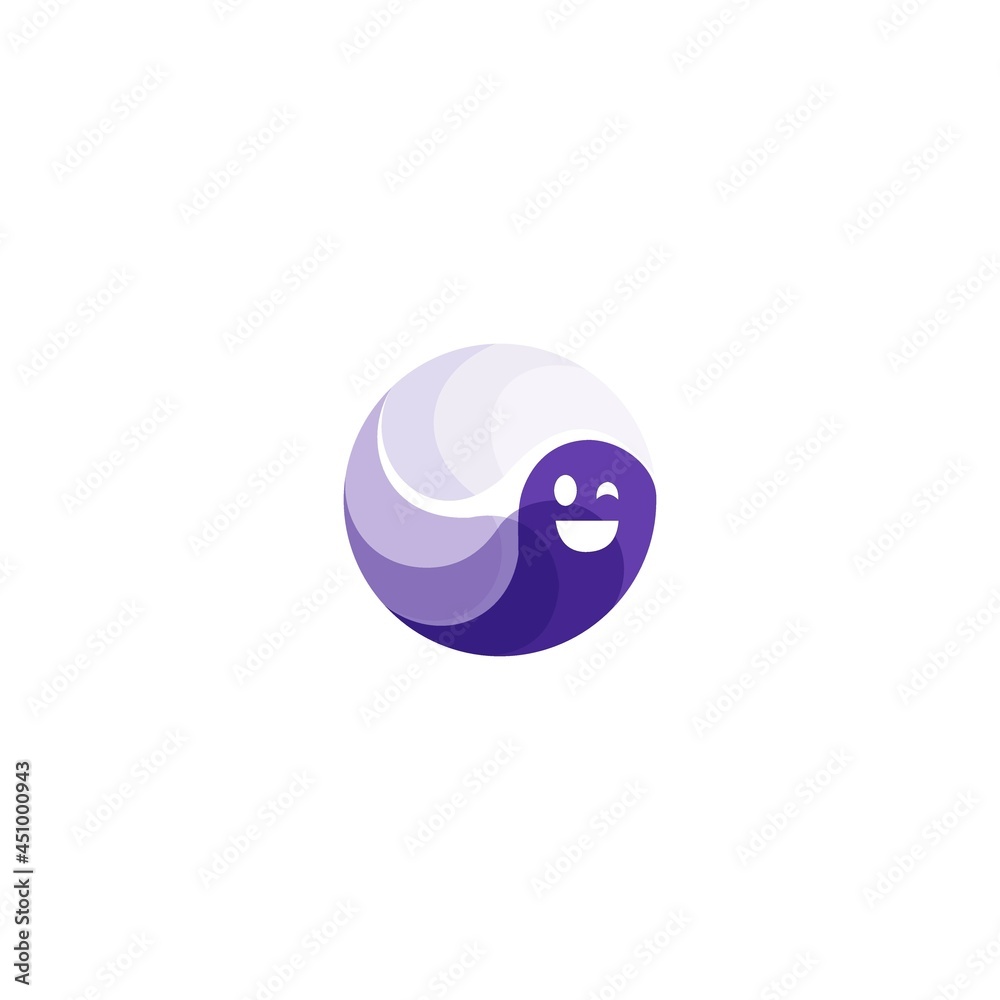 Ghost Unique attractive creative modern Logo icon design vector illustration Ghost Unique attractive creative modern Logo icon design vector illustration