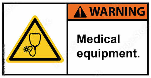 Free Download medical symbol medical equipment sign.Warning sign. - GFXLoad