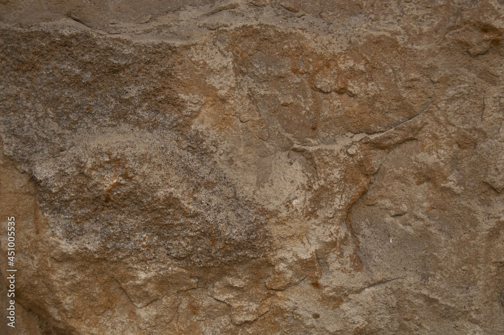 Beige stones, wall. Background, texture