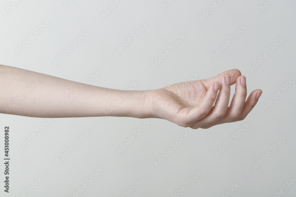 Close up of woman holding something Close up of woman holding something