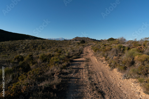 dirt road in the mountain