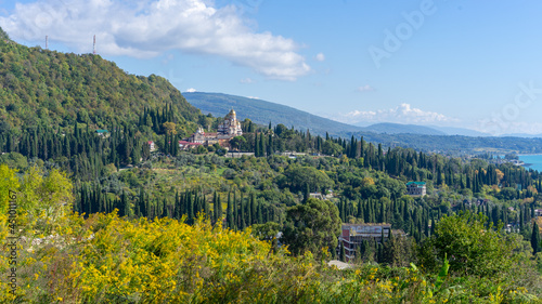 New Athos Monastery of St. Simon the Canaanite. Abkhazia © Lyudmila