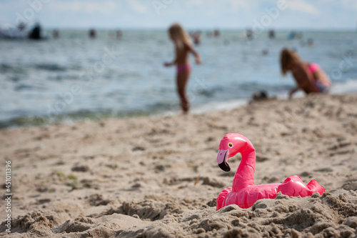 Obraz na płótnie Bałtycka plaża w salonie