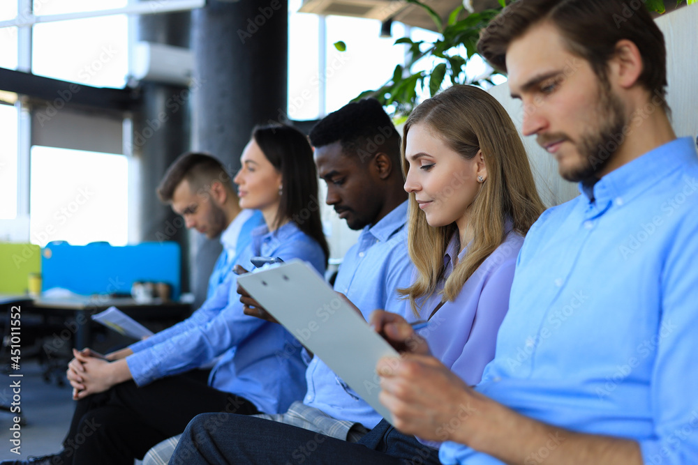 Human People Resources Interview Recruitment Job Concept