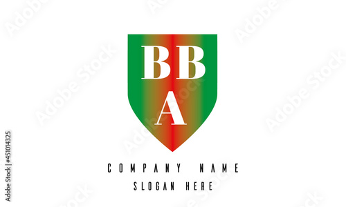BBA shield creative latter logo