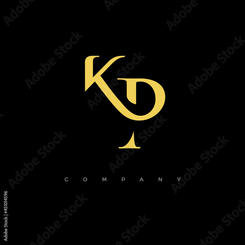 Free Download Initial KP logo design vector - GFXLoad