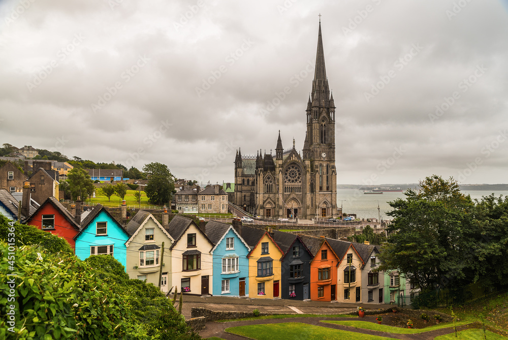 typical cobh view in ireland