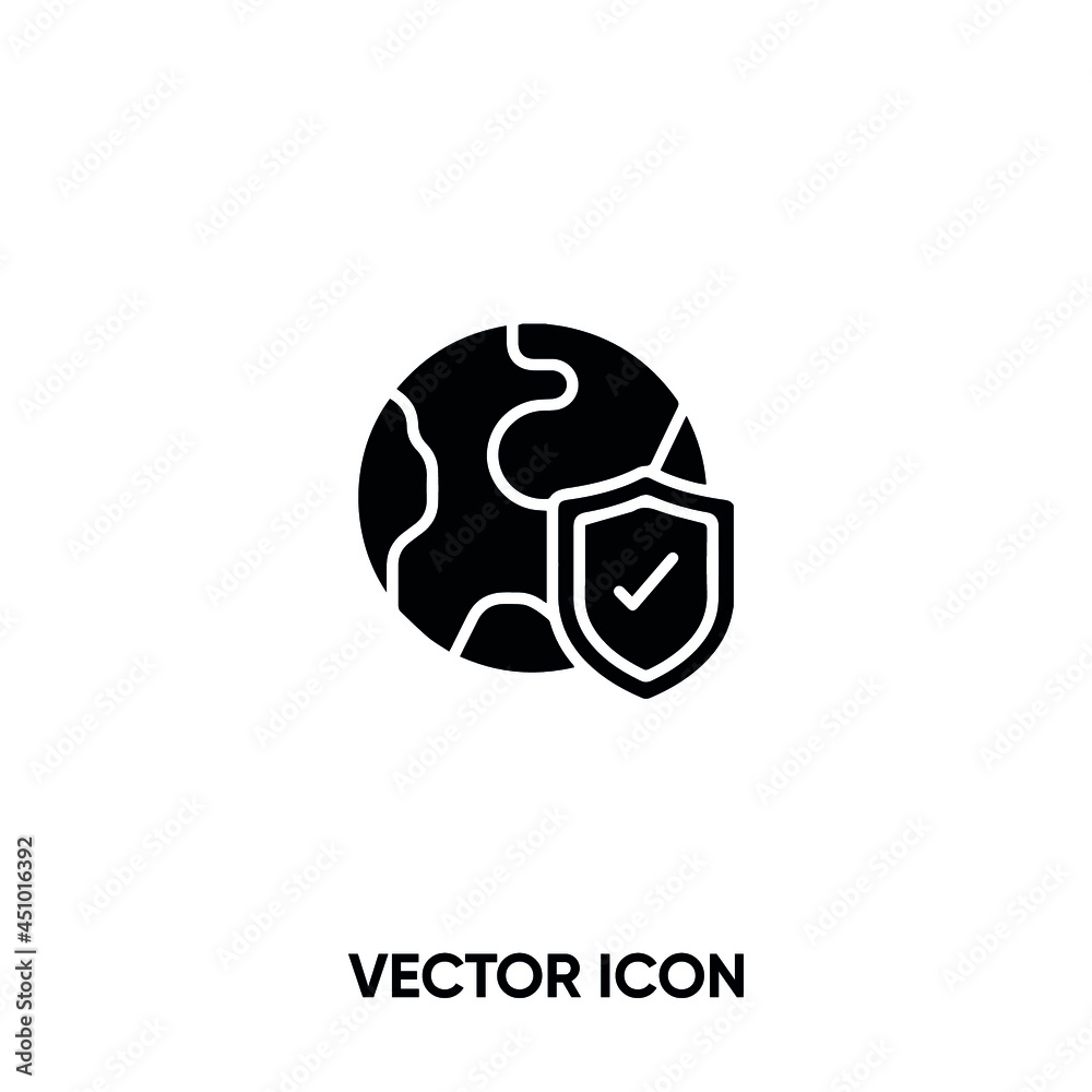 Save planet vector icon. Modern, simple flat vector illustration for website or mobile app.Protect earth or earth day symbol, logo illustration. Pixel perfect vector graphics Save planet vector icon. Modern, simple flat vector illustration for website or mobile app.Protect earth or earth day symbol, logo illustration. Pixel perfect vector graphics