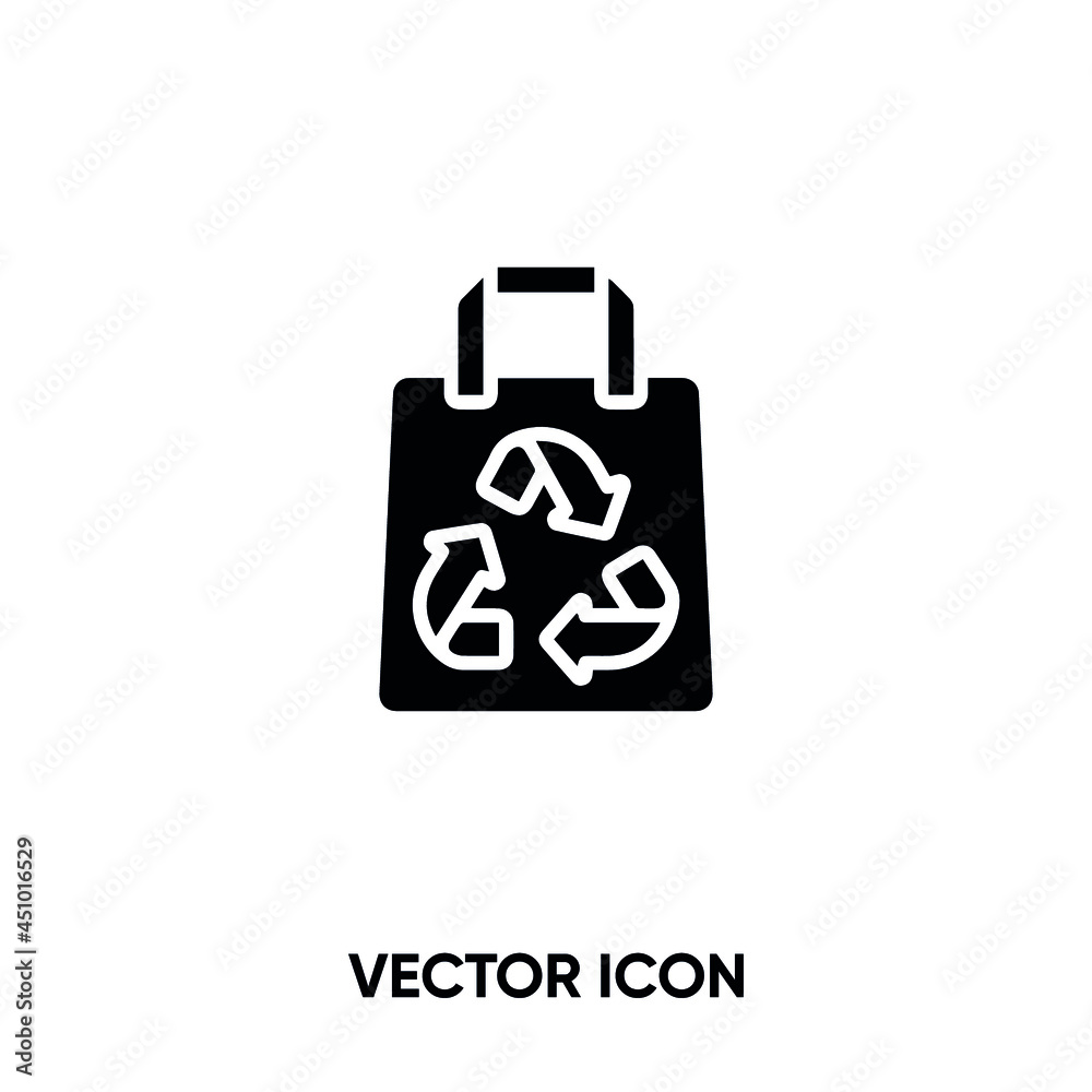 Eco package vector icon. Modern, simple flat vector illustration for website or mobile app.Recycle and package symbol, logo illustration. Pixel perfect vector graphics Eco package vector icon. Modern, simple flat vector illustration for website or mobile app.Recycle and package symbol, logo illustration. Pixel perfect vector graphics