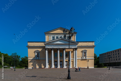 Moller-Bau ehemaliges Landestheater / Hoftheater in Darmstadt. photo