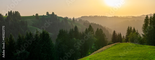Emmental in der Schweiz Im Sommer