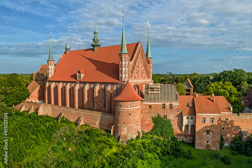 Fototapeta Naklejka Na Ścianę i Meble -  Frombork- Wzgórze Katedralne.