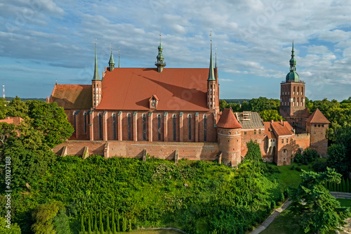 Fototapeta Naklejka Na Ścianę i Meble -  Frombork- Wzgórze Katedralne.