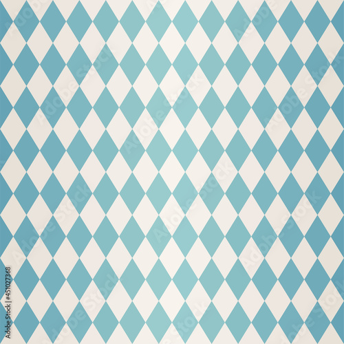 Oktoberfest blue background. Seamless pattern, vector illustration.  Texture for fabric, wrapping, wallpaper. Decorative print.