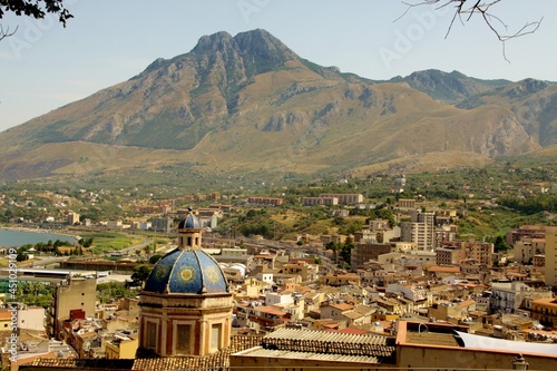 Принти на полотні CHURCH OF THE ANNUNZIATA AND MONTE SAN CALOGERO TERMINI IMERESE