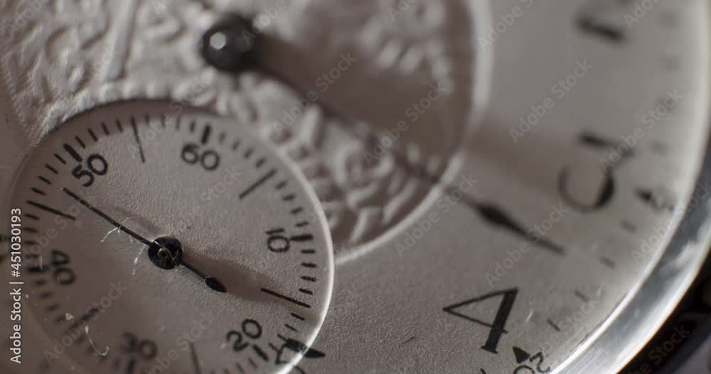 Detail Of Face Of Antique Pocket Watch With Shallow Focus Detail Of Face Of Antique Pocket Watch With Shallow Focus