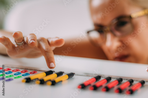 OCD or obsessive compulsive disorder concept