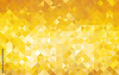 Geometric abstract pattern gold yellow and brown triangle vector .background texture .