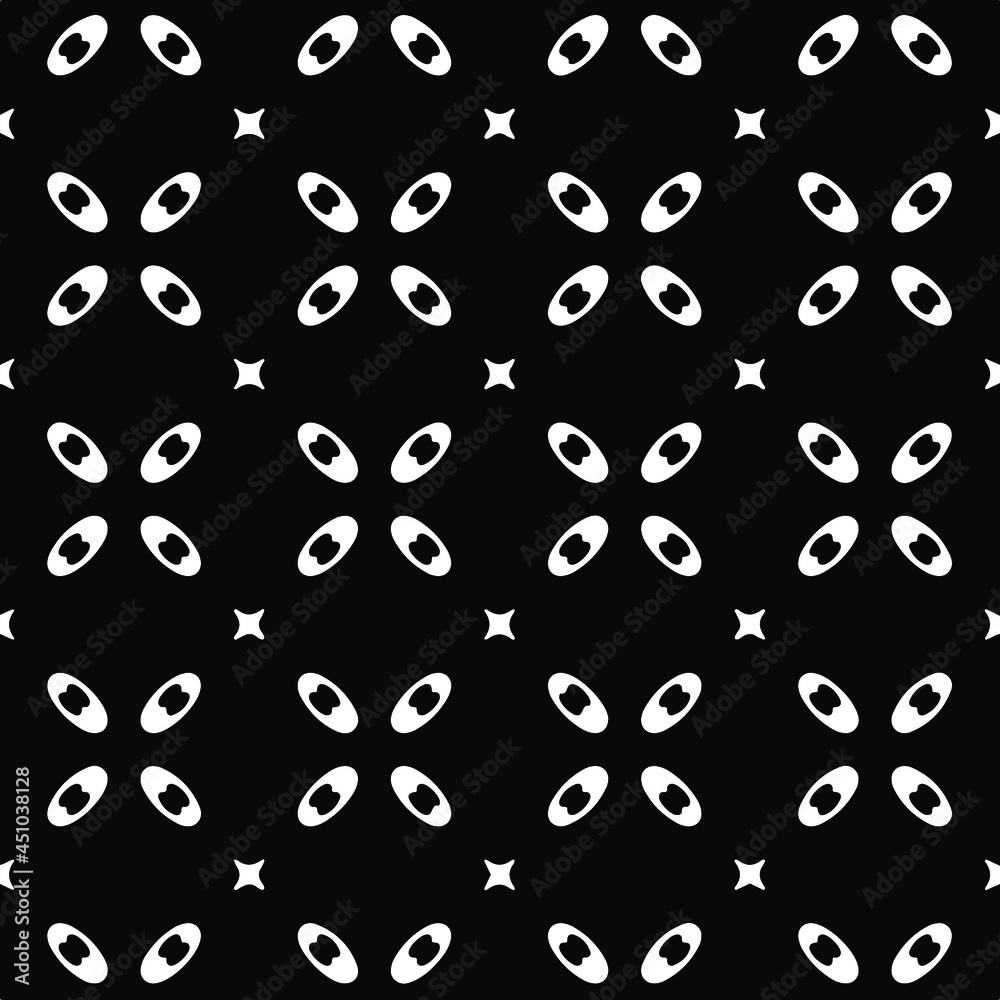 Seamless vector pattern in geometric ornamental style. Black ornament.
Seamless vector pattern in geometric ornamental style. Black ornament.