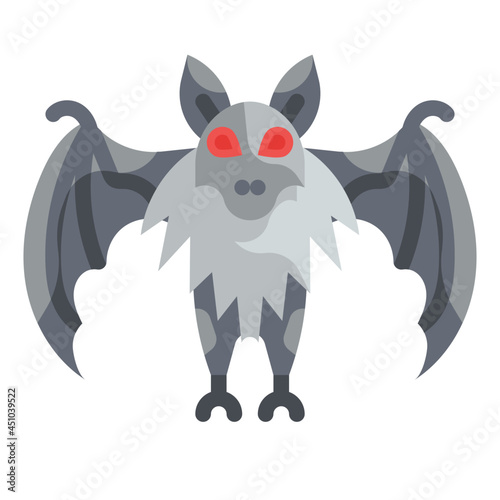 bat flat icon