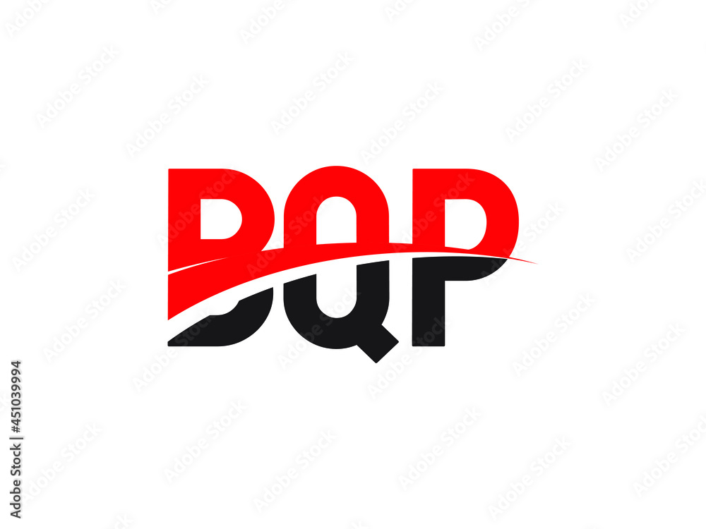 BQP Letter Initial Logo Design Vector Illustration BQP Letter Initial Logo Design Vector Illustration
