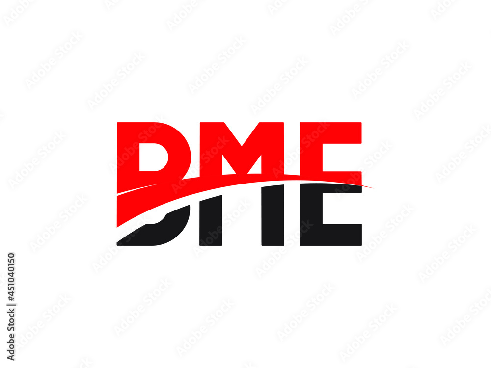 BME Letter Initial Logo Design Vector Illustration BME Letter Initial Logo Design Vector Illustration