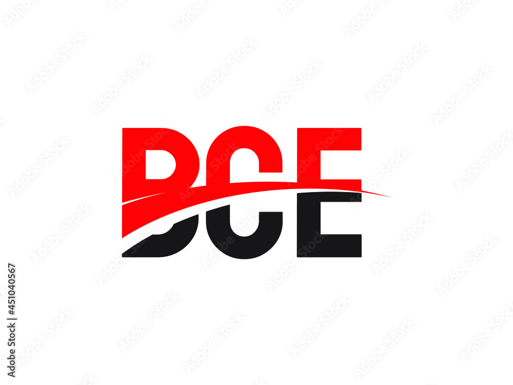 BCE Letter Initial Logo Design Vector Illustration BCE Letter Initial Logo Design Vector Illustration
